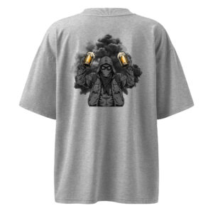 Humo y Cerveza – Camiseta Oversize Hooligan